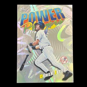 Derek Jeter 2000 Topps POWER PLAYERS #P20 - Shiny Insert NM